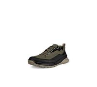 Ecco ULT-TRN Leather Textile Men's Outdoor Trainers - Black Tarmac - Size:UK 12-12.5