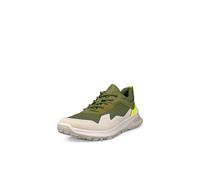 ECCO Mens ULT-trn Textile Leather Gravel Acorn Lime Punch Trainers 8-8.5 UK