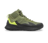 Ecco ULT-TRN Textile Synthetic Men's Ankle Boots - Black Acorn Lime Punch - Size:UK 9-9.5