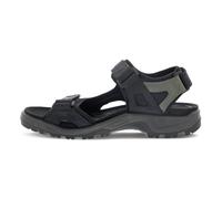 ECCO Men's Yucatan Sport Sandal Black/Mole/Black Oil Nubuck 8-8.5
