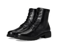 ECCO Metro Vienna Lace Black leather Womens Lace Up Boots 231303-01001