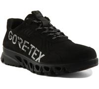 Ecco Multi Vent Leather Outdoor Trekking Black Mens Trainers UK 6 - 12
