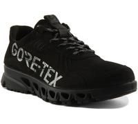 Ecco Multi Vent Leather Outdoor Trekking Black Mens Trainers UK 6 - 12