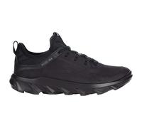 Ecco MX 820184 Leather Textile Men's Lace Up Trainers - Black - Size:UK 11.5