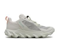 Ecco MX 820263 Textile Synthetic Women's Lace Up Trainers - White White Concrete - Size:UK 6