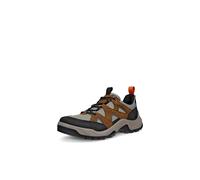 Ecco Offroad 822454 Leather Textile Men's Outdoor Trainers - Black Camel Moonrock - Size:UK 9-9.5
