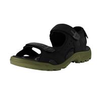 ECCO OFFROAD Men's Open Toe Sandals, Black Acorn, 11/11.5 UK