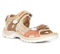 ECCO - Womens Offroad Sandals, Color Multicolor Straw, Size: 7.5 UK