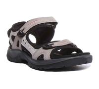 Ecco W Offroad Yucatan Sandal Atmosphere - Ice W - Black, Size EU 39 - Womens Sandals, Color Beige