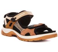 ECCO Women's Sandal OFFROAD, Multicolor Brown, 6