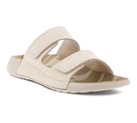 Cozmo Soft Full Grain Leather Women's Slide Sandals - Limestone / UK 6 / Medium