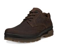 Ecco Men's Rugged Track Shoes – Waterproof Leather, Camel Brown, Size 7.5–12.5