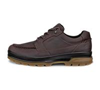 Ecco Shoes Rugged Track Men's Waterproof Leather Shoes Coffee Brown Size 7.5-12.