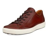 Ecco Shoes Soft 7 Mens Soft Leather Shoes Trainers Size UK 8-12.5