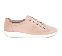 Ecco Soft 2.0 206503 Leather Women's Low Top Trainers - Rose Dust - Size:UK 6