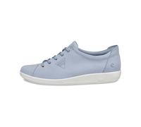 ECCO Soft 2.0 Light Taupe Womens Lacing Shoes 206503-02434