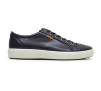 Ecco Soft 7 430004 Leather Men's Low Top Trainers - Night Sky - Size:UK 8-8.5