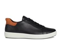 Ecco Soft 7 470824 Leather Men's Fashion Trainers - Black Cognac - Size:UK 10.5-11