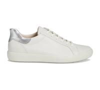 Ecco Soft 7 470843 Leather Women's Fashion White Pure Silver Trainers