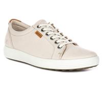 Ecco Women's Trainers Soft 7 430003 Nubuck Limestone UK 6.5-7