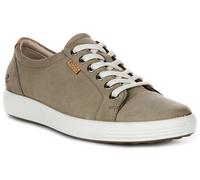 Ecco Women's Trainers Soft 7 – Full-Grain Leather Casual – Sage