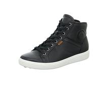Soft 7 Full Grain Leather Women's Long Lace High Top Trainers