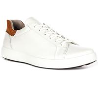 Ecco Men's Trainers Soft 7 470824 - White Lion - EU 44