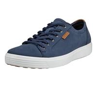 Ecco Soft 7 430004 Leather Men's Low Top Trainers - Marine Lion - Size:UK 10