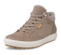Ecco Soft 7 Tred GTX Womens Ladies Waterproof Ankle Boots Hi Tops Trainers Taupe