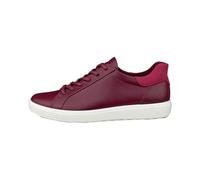 ECCO Soft 7 W Women's Low Shoes, Dark Ruby, 4.5 UK