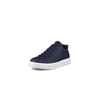 ECCO Street 720 GTX Navy Leather Mens Trainers 520884-01038