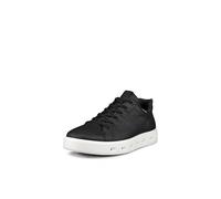 Ecco Street 720 Leather Men's Fashion Trainers - Black - Size:UK 7.5