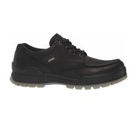 ECCO Track 25 Gore Black leather Mens Walking Shoes 831714-51052 in a Plain Leather in Size 42