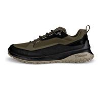 Ecco ULT-TRN Leather Textile Men's Outdoor Trainers - Black Tarmac - Size:UK 8-8.5