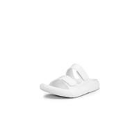 ECCO Unisex-Adult Cozmo Eva Slide Sandal, White, 11-11.5 Women/8-8.5 Men