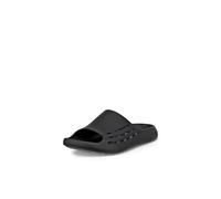 ECCO Unisex-Adult Cozmo Perforated Slide Sandal, Black, 11-11.5 Women/8-8.5 Men