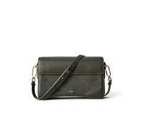 ECCO Unisex's Large Pinch Crossbody Bag, Green Pine Pebbled Leather, L