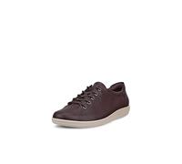 ECCO Women's Soft 2.0 Sneaker, Garnet, 6.5 UK