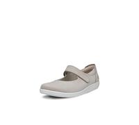 ECCO Women's Mary Jane Flat Soft 2.0 Mary-Jane, Pure Cashmere, 8.5
