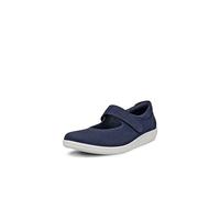 ECCO Women's Mary Jane Flat Soft 2.0 Mary-Jane, Marine, 8.5