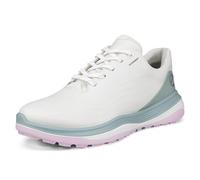 Ecco Womens 2026 LT1 Lace Up Waterproof Leather Spikeless Breathable Golf Shoes