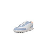 ECCO Womens 2026 Street Vibe Lace Waterproof Spikeless Leather Golf Shoes
