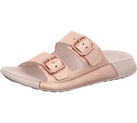 ECCO Women's 2Nd Cozmo W Flat Sandals, Hammered Bronze, 3.5-4 UK