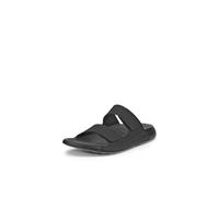 Ecco 2nd Cozmo 206823 Leather Women's Slides Sandals - Black - Size:UK 6