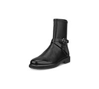 ECCO Women's Amsterdam Buckle Mid-Cut Ankle Boot, Black, 5-5.5
