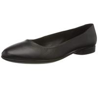 ECCO Women's Anine Ballet Flat, Black, 6 UK