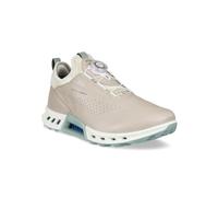 ECCO Women's Biom C4 Boa Gore-tex Waterproof Golf Shoe, Gravel, 10-10.5