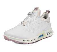ECCO Women's Biom C4 Boa Gore-tex Waterproof Golf Shoe, White, 8/8.5 UK