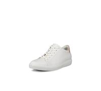 ECCO Women's Classic Sneaker W Basket, White Powder, 5 UK