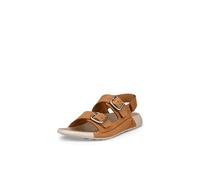 ECCO Women's Cozmo Three Band Buckle Sandal, Lion Nubuck, 3/3.5 UK
